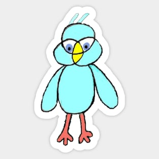 Birdie Sticker